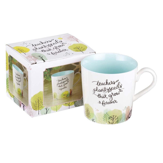 Teachers Plant Seeds Ceramic Coffee Mug - Pura Vida Books