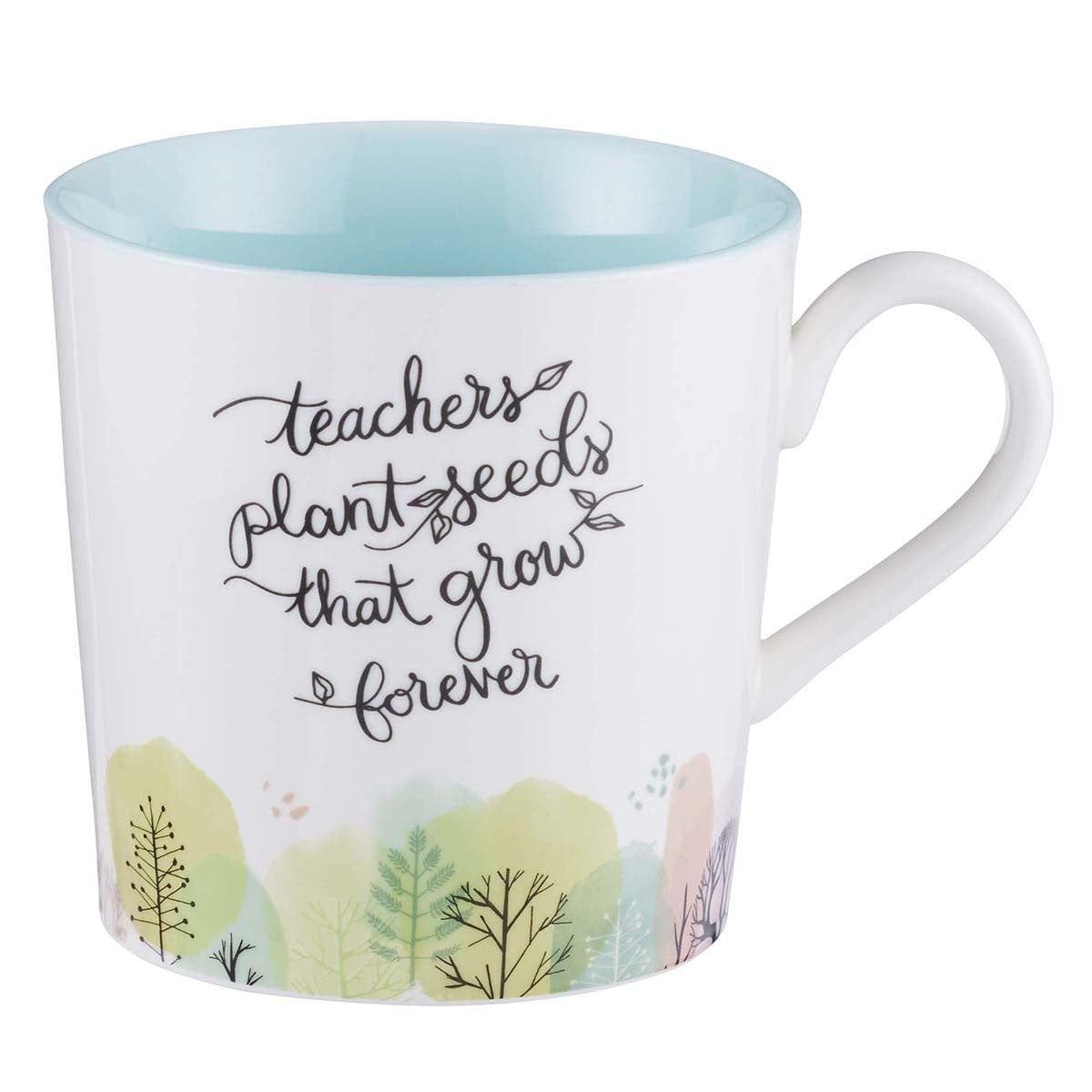 Teachers Plant Seeds Ceramic Coffee Mug - Pura Vida Books