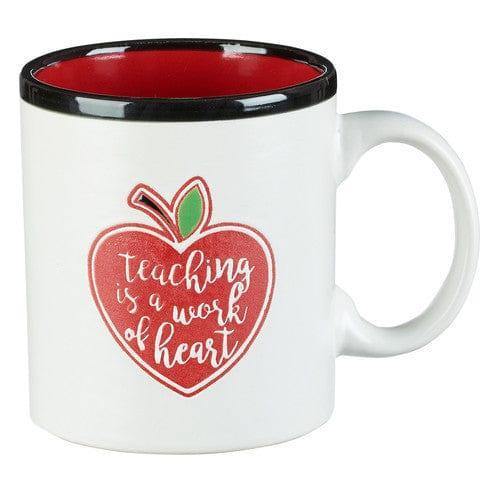 Teaching is a Work of Heart Coffee Mug - Pura Vida Books