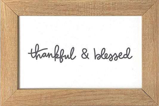 thankful & blessed - Cuadro - Pura Vida Books