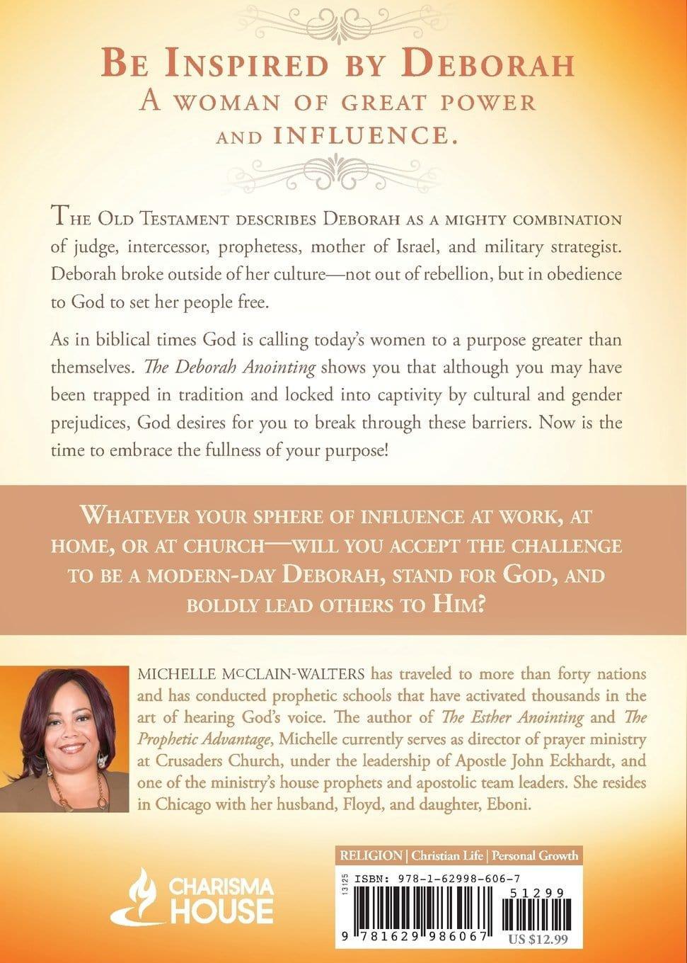 The Deborah Anointing - Michelle McClainwalters - Pura Vida Books