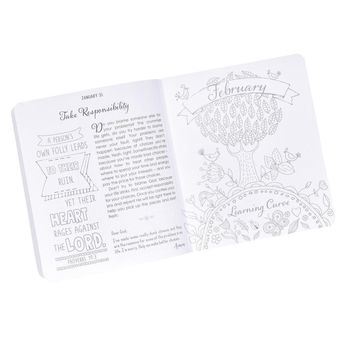 The Illustrated Devotional For Girls - Pura Vida Books