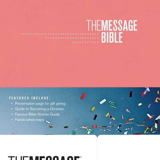 The Message Gift and Award Bible - Pura Vida Books