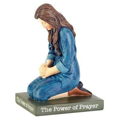 The Power of Prayer, Praying Woman Figurine - Pura Vida Books