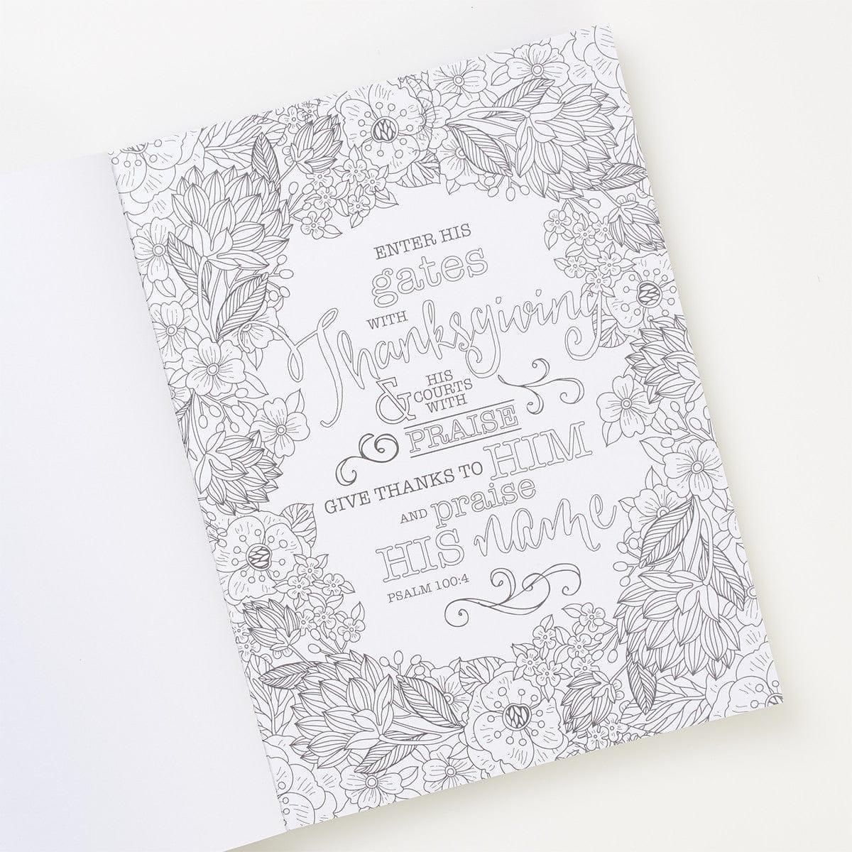 The Psalms in Color Coloring Book - Pura Vida Books