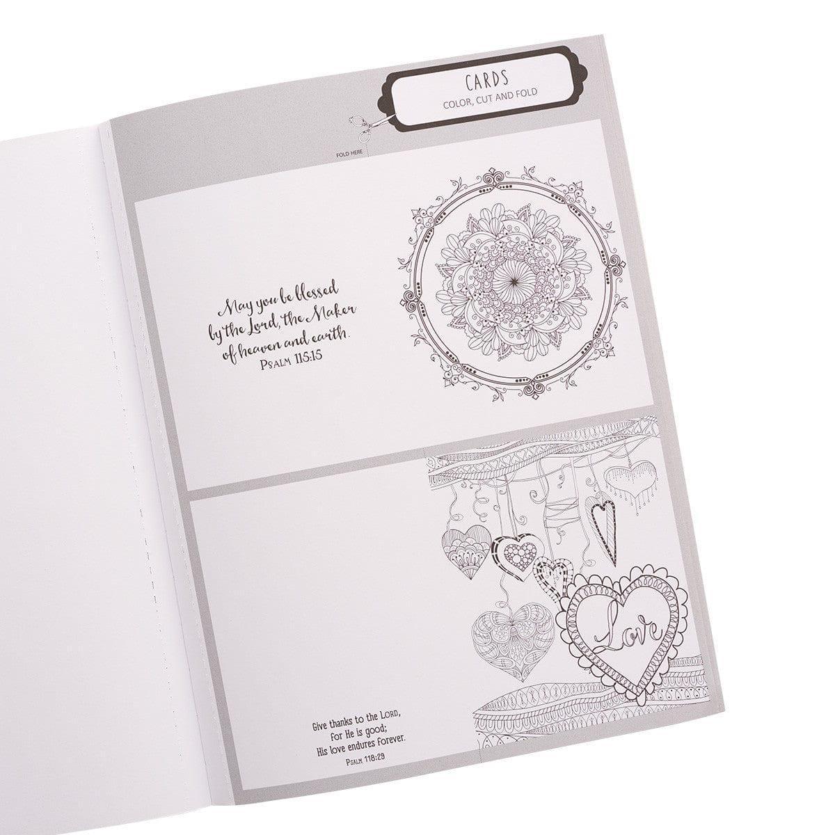 The Psalms in Color Coloring Book - Pura Vida Books