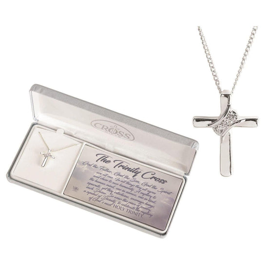 The Trinity Cross With Gift Box & Verse - Pura Vida Books