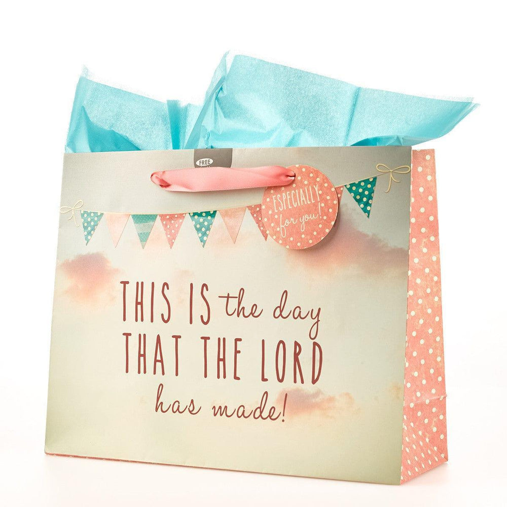 This is the Day - Ps 118:24 Large Gift Bag - Pura Vida Books