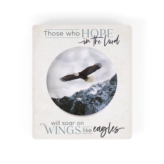 Those Who Hope In The Lord Will Soar On Wings Like Eagles Ornate Décor - Pura Vida Books