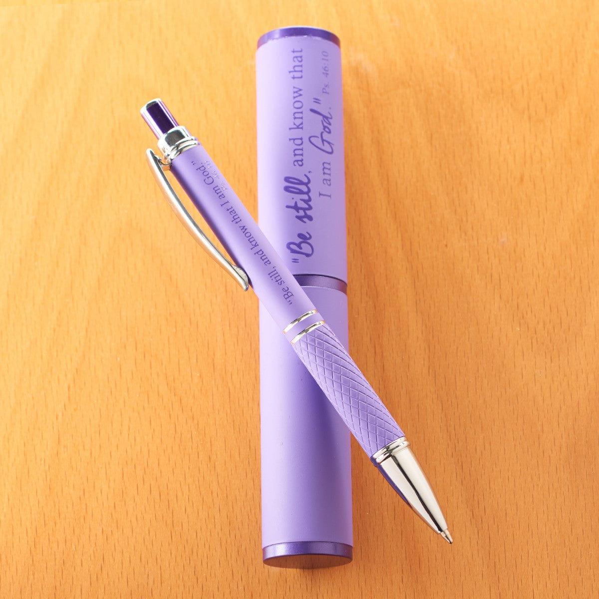 Three Color Stylish Pen and Case - Pura Vida Books