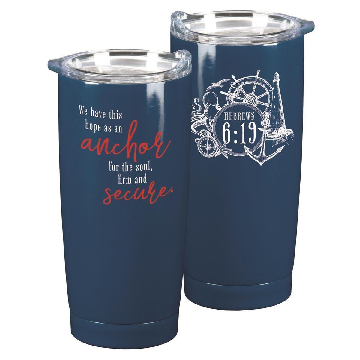 TMBLR WE HAVE HOPE HEB 6:1 SS NAVY 20 OZ - Pura Vida Books