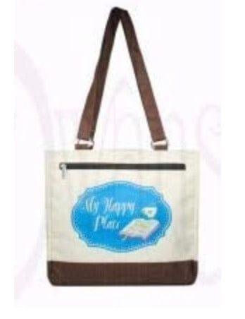 Tote Bag - My Happy Place - Pura Vida Books