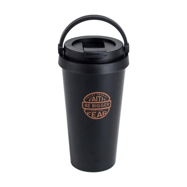 Travel Mug- Faith Bigger Than Fear - Pura Vida Books