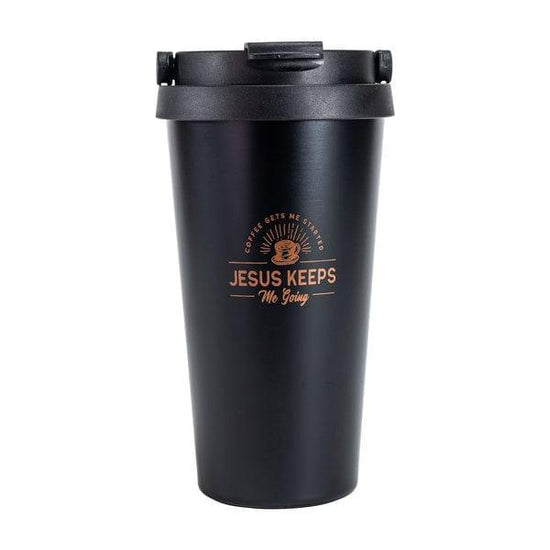 Travel Mug- Jesus Keeps Me Going - Pura Vida Books