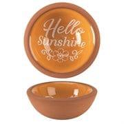 TRAY HELLO SUNSHINE TERRA COTTA - Pura Vida Books