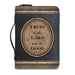 Trust in the Lord Bible Cover, Brown and Black - Pura Vida Books