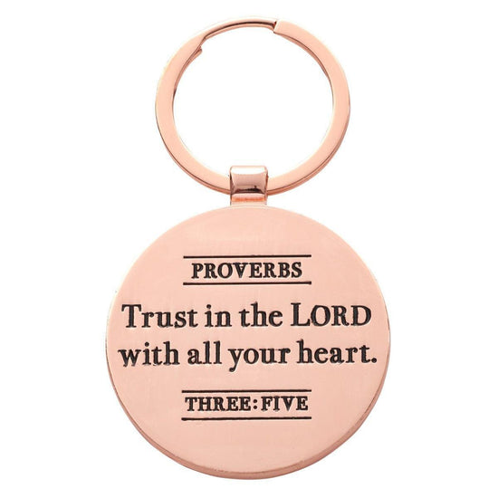 Trust in the Lord Key Ring - Pura Vida Books