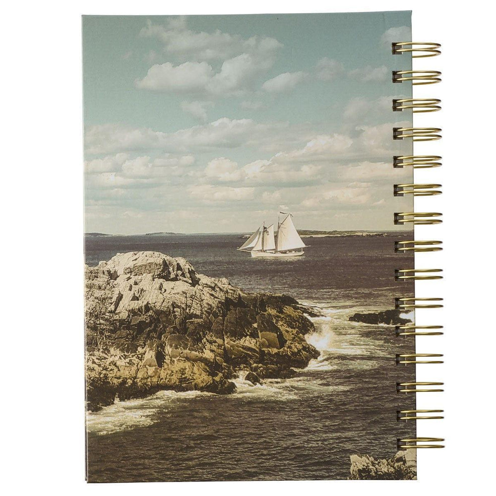 Trust In The LORD Lighthouse Large Wirebound Journal - Proverbs 3:5 - Pura Vida Books