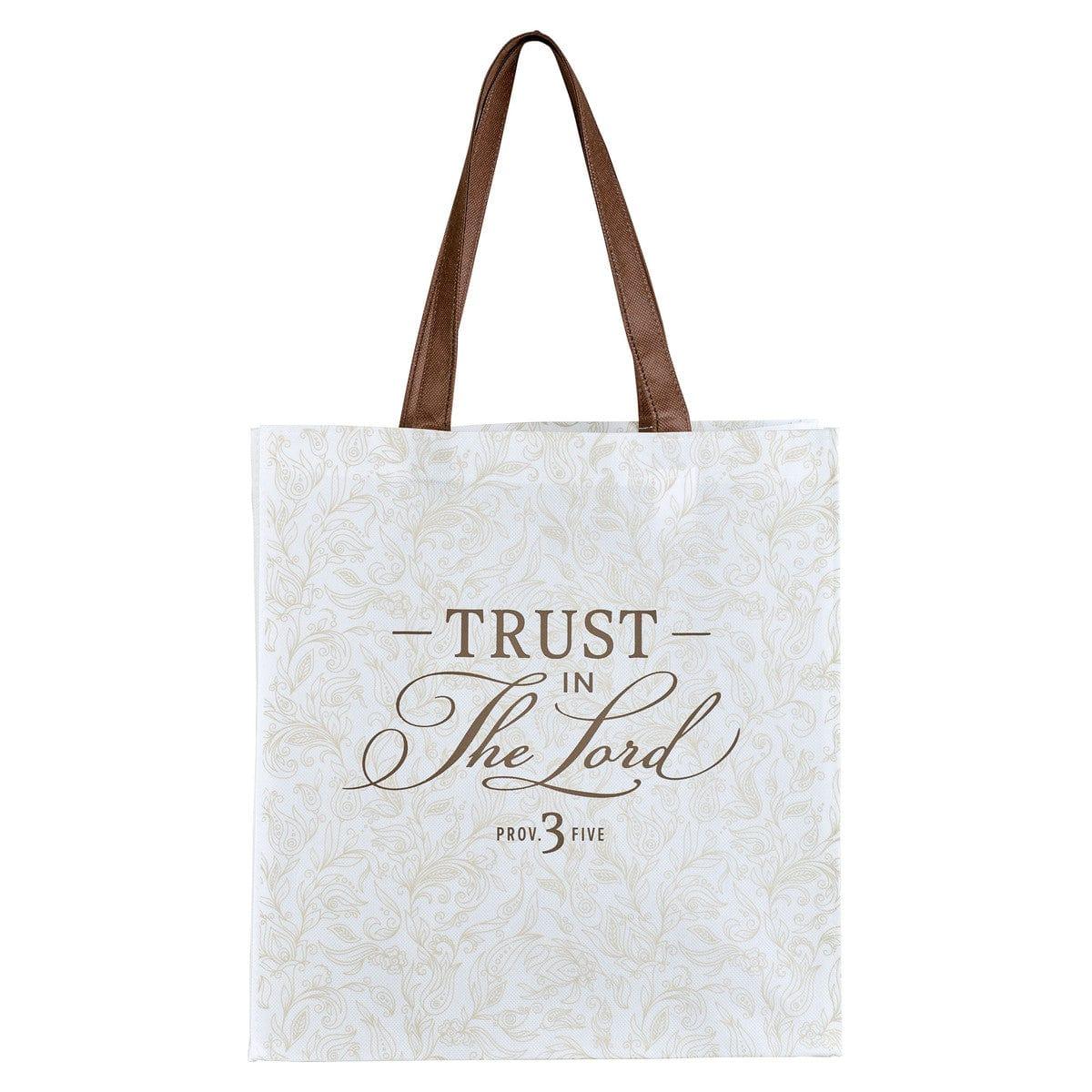 Trust in the LORD Shopping Tote Bag - Proverbs 3:5 - Pura Vida Books