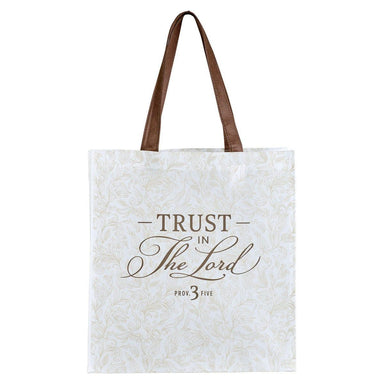 Trust in the LORD Shopping Tote Bag - Proverbs 3:5 - Pura Vida Books