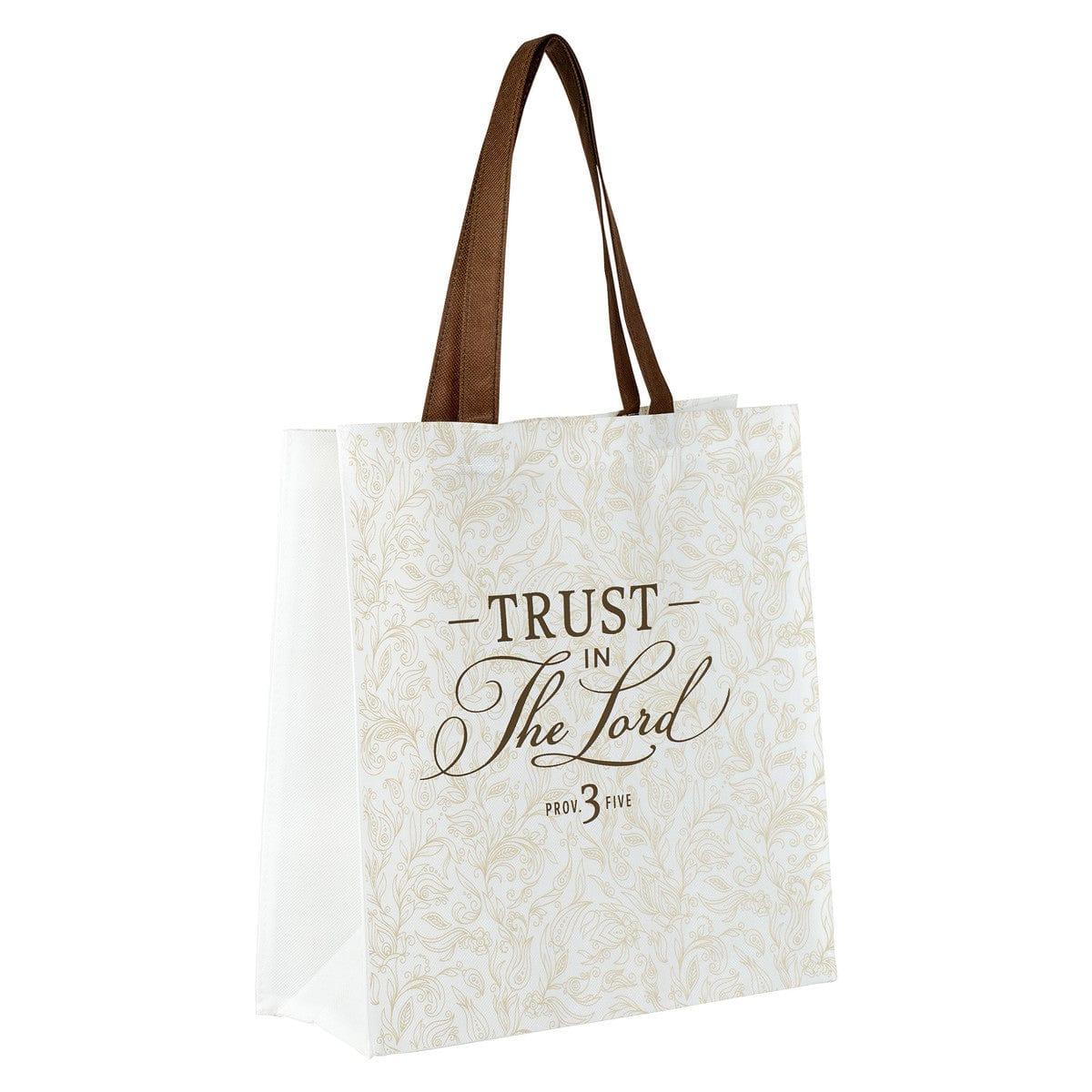 Trust in the LORD Shopping Tote Bag - Proverbs 3:5 - Pura Vida Books