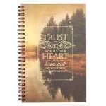 Trust in the Lord with All Your Heart Wirebound Notebook - Proverbs 3:5 - Pura Vida Books