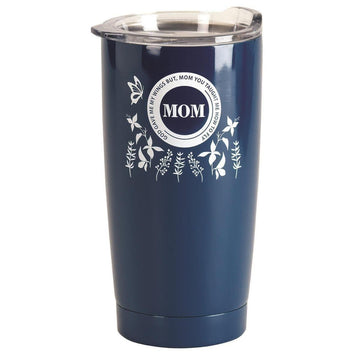 TUMBLR MOM BUTTERFLY WINGS SS NAVY 20 OZ - Pura Vida Books
