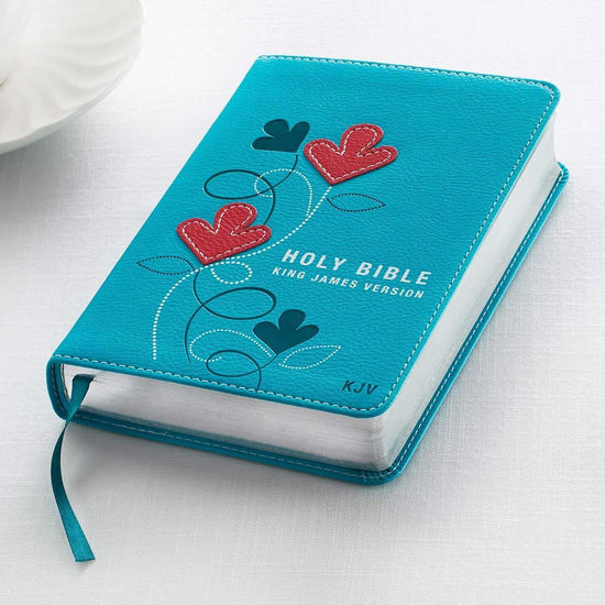 Turquoise King James Version Pocket Bible - Pura Vida Books