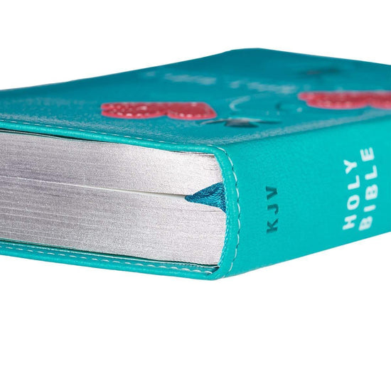 Turquoise King James Version Pocket Bible - Pura Vida Books