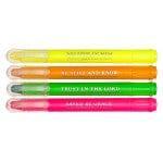 Twist and Glide 4 Piece Highlighter Set - Pura Vida Books