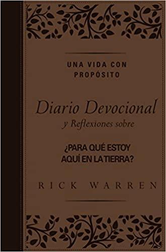 Una vida con propósito diario devocional Cuero - Rick Warren - Pura Vida Books