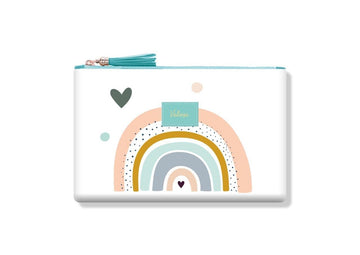 Valiosa - Zipper Pouch Corazones - Pura Vida Books