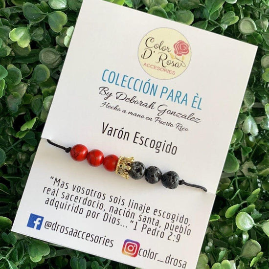 Varón escogido (pulsera) - 1 Pedro 2:9 - Pura Vida Books