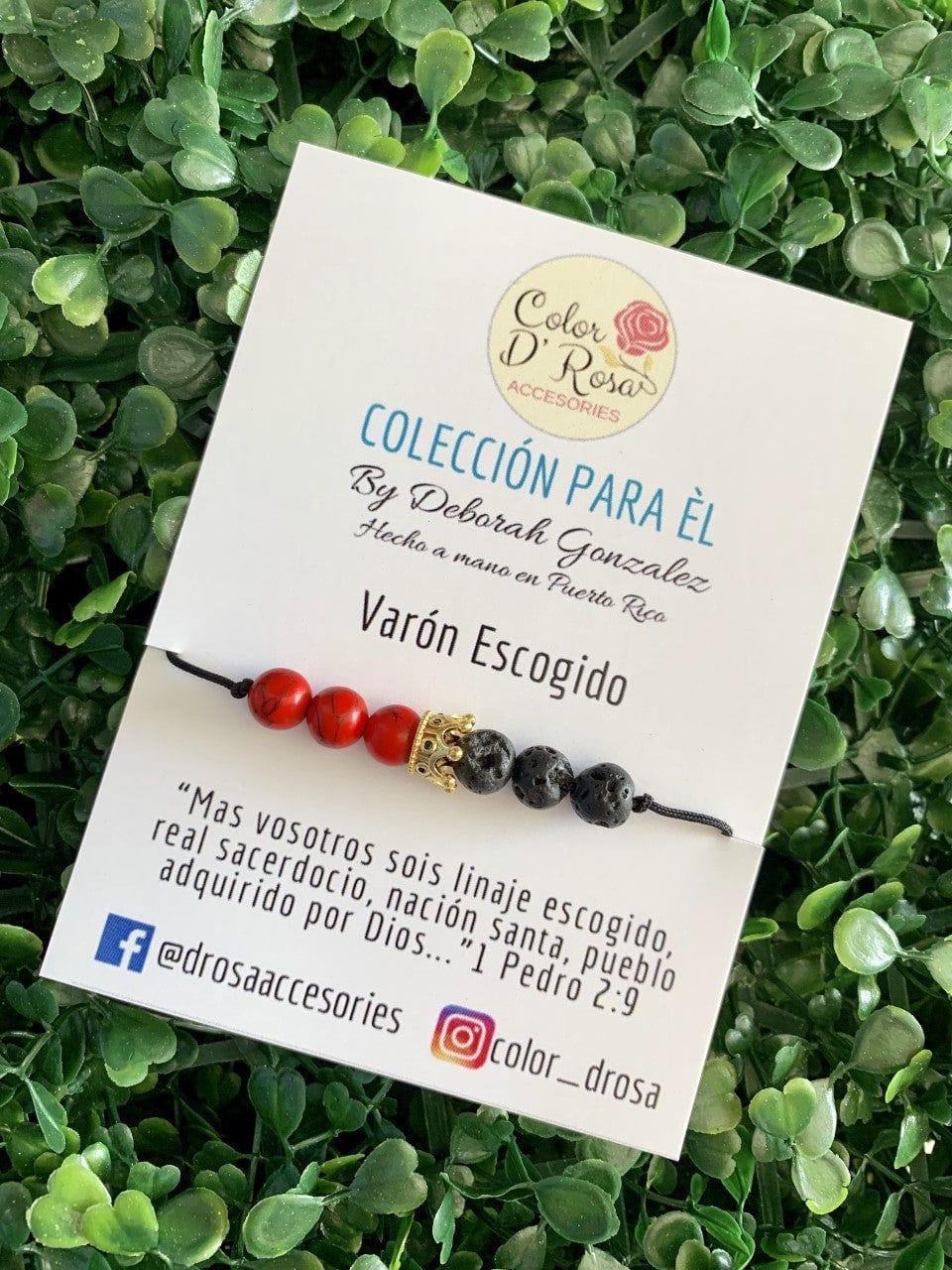 Varón escogido (pulsera) - 1 Pedro 2:9 - Pura Vida Books