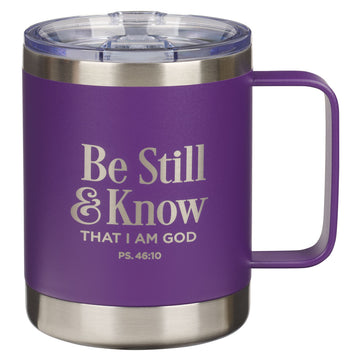 Vaso termal Be Still and Know (Estar quieto y saber )