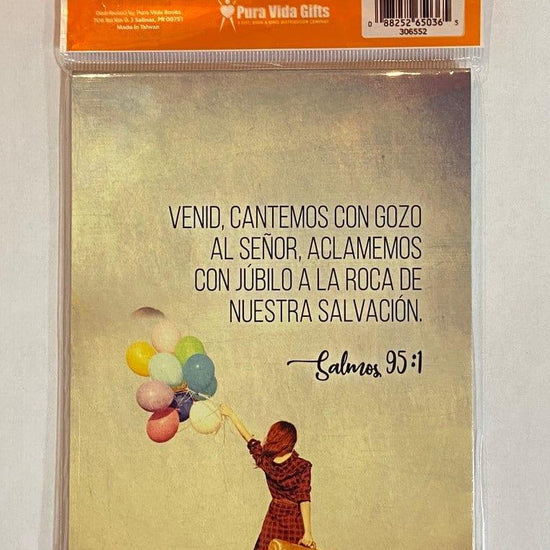 Venid, cantemos con gozo al Señor... (Salmo 95:1) - Notepads - Pura Vida Books