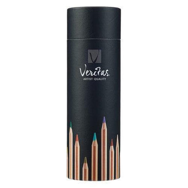 Veritas Coloring Pencils in Cylinder - Set of 48 - Pura Vida Books