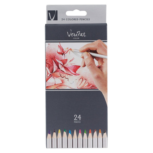 Veritas Coloring Pencils - Set of 24 - Pura Vida Books