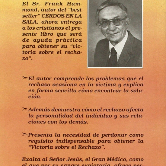 Victoria sobre el rechazo - Hammond Frank - Pura Vida Books