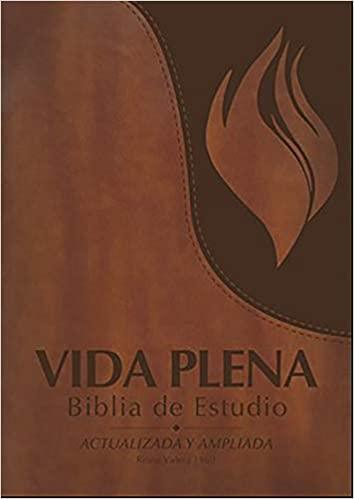 Vida Plena Biblia de Estudio - Actualizada y Ampliada - Con Índice: Reina Valera 1960 - Pura Vida Books