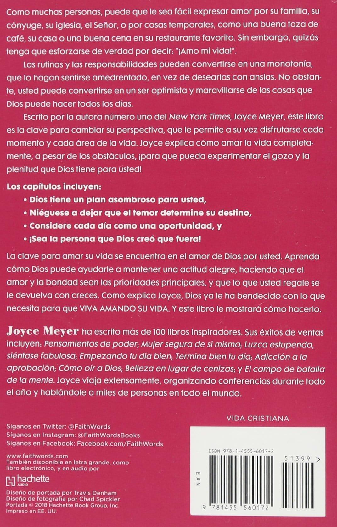 Viva amando su vida - Joyce Meyer - Pura Vida Books