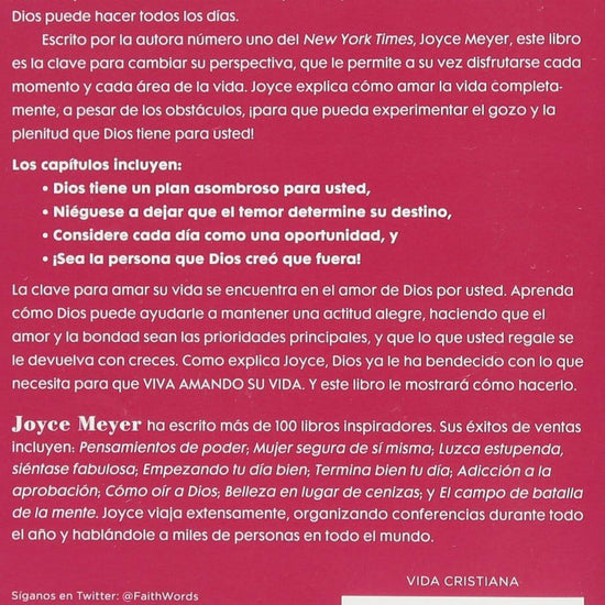 Viva amando su vida - Joyce Meyer - Pura Vida Books