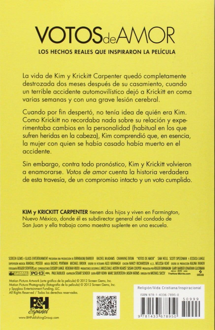 Votos de Amor - Kim & Krickitt Carpenter - Pura Vida Books