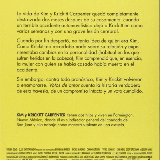 Votos de Amor - Kim & Krickitt Carpenter - Pura Vida Books