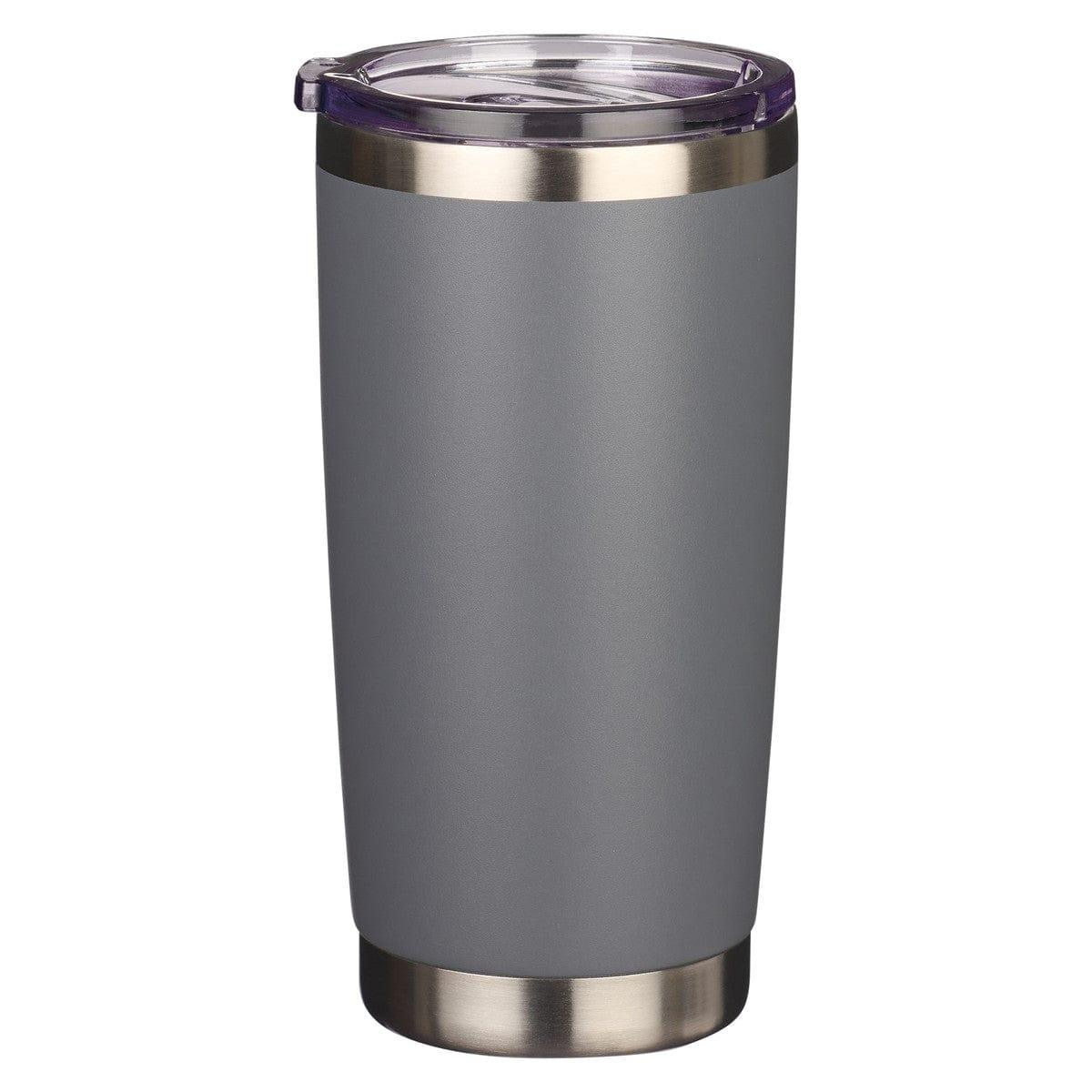 Walk By Faith Gray Stainless Steel Mug - Pura Vida Books