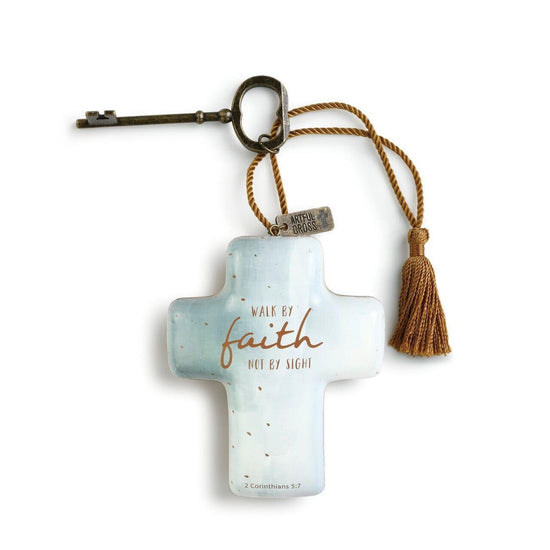 walk by Faith not by sight - Cross - Pura Vida Books