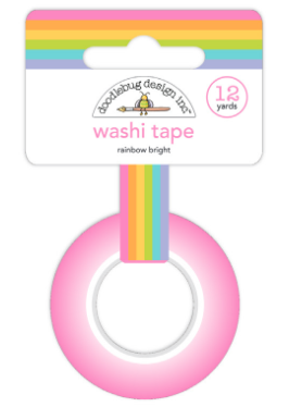 Washi tape Rainbow bright (Arco iris brillante)