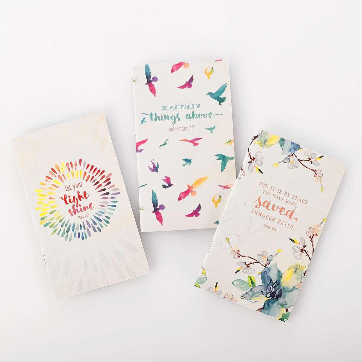 Watercolor Collection Notebook Set - Pura Vida Books