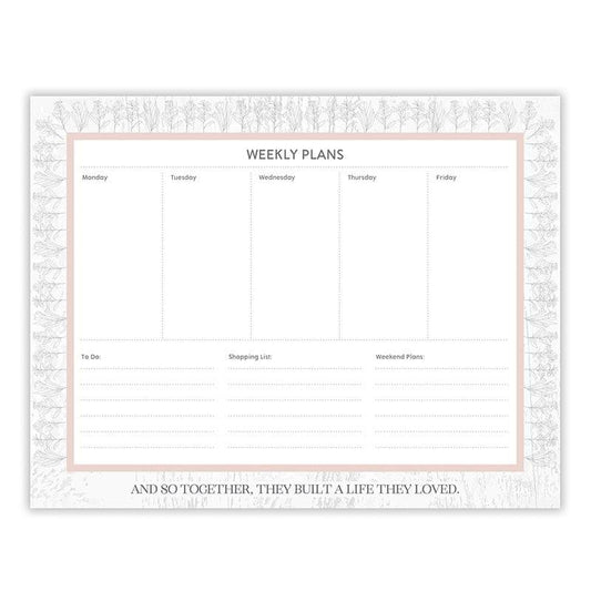 Weekly Planner - And so Together - Pura Vida Books