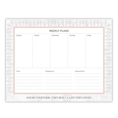Weekly Planner - And so Together - Pura Vida Books